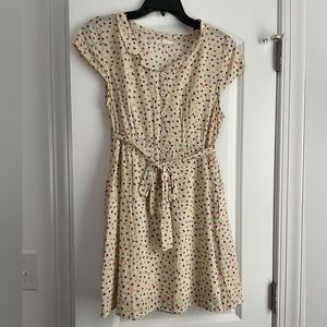 Kiup Button Up Multicolored Patterned Mini Dress